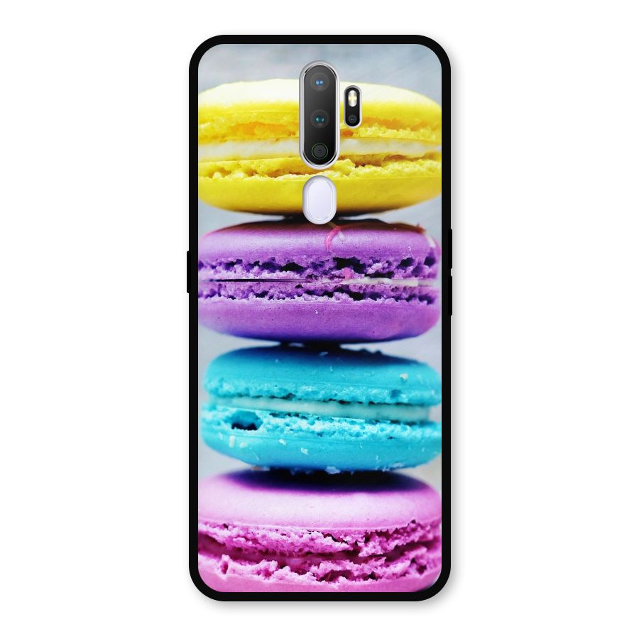 Colourful Whoopie Pies Metal Back Case for Oppo A9 (2020)