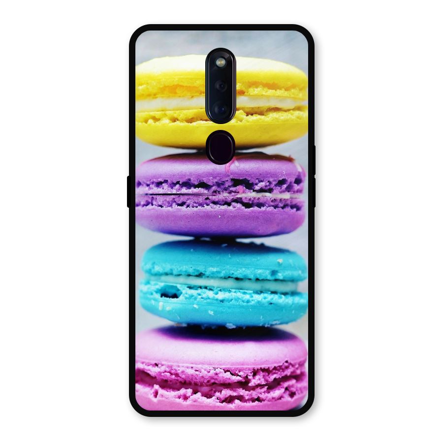 Colourful Whoopie Pies Metal Back Case for Oppo F11 Pro