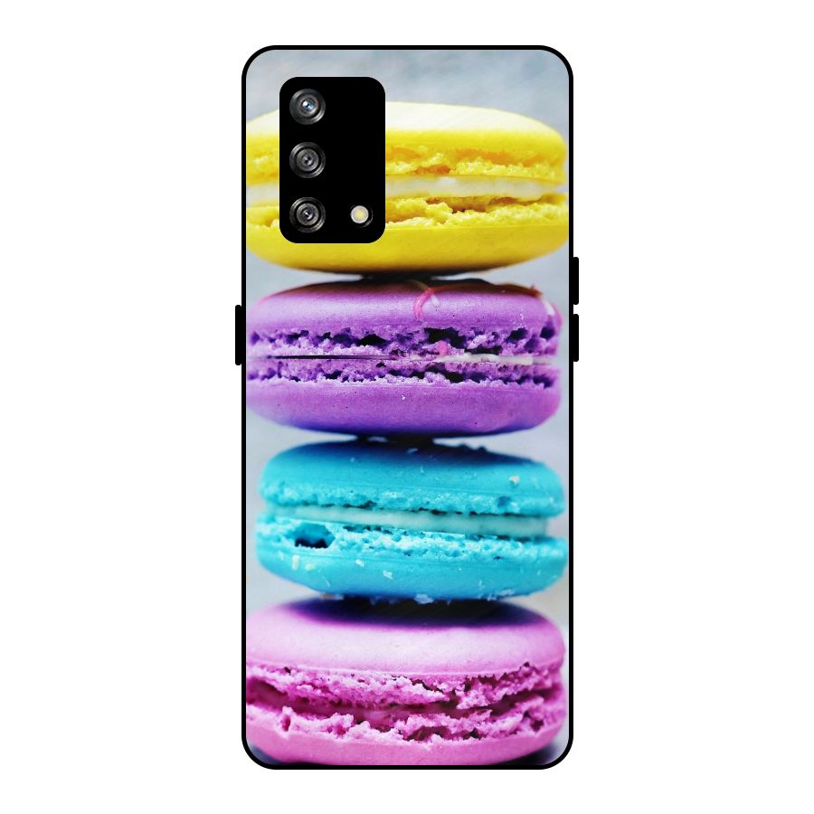 Colourful Whoopie Pies Metal Back Case for Oppo F19