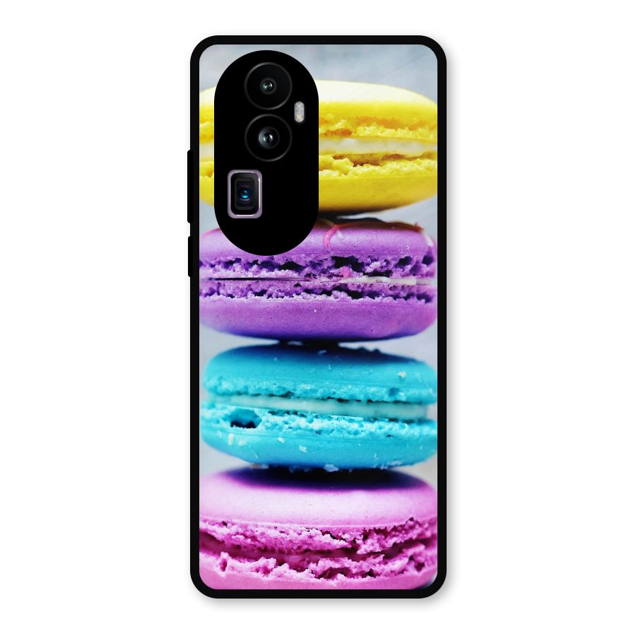 Colourful Whoopie Pies Metal Back Case for Oppo Reno10 Pro Plus