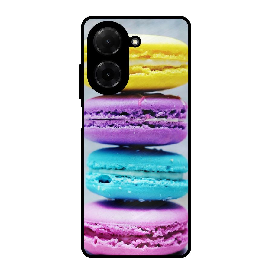 Colourful Whoopie Pies Metal Back Case for Poco C71