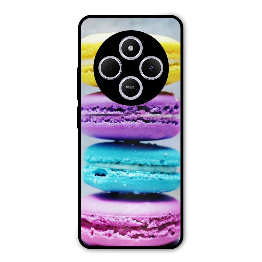 Colourful Whoopie Pies Metal Back Case for Poco C75 5G