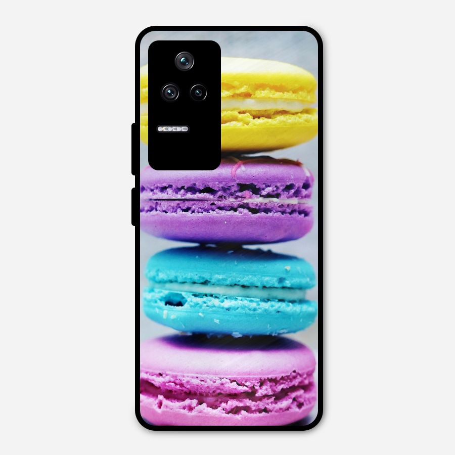 Colourful Whoopie Pies Metal Back Case for Poco F4 5G