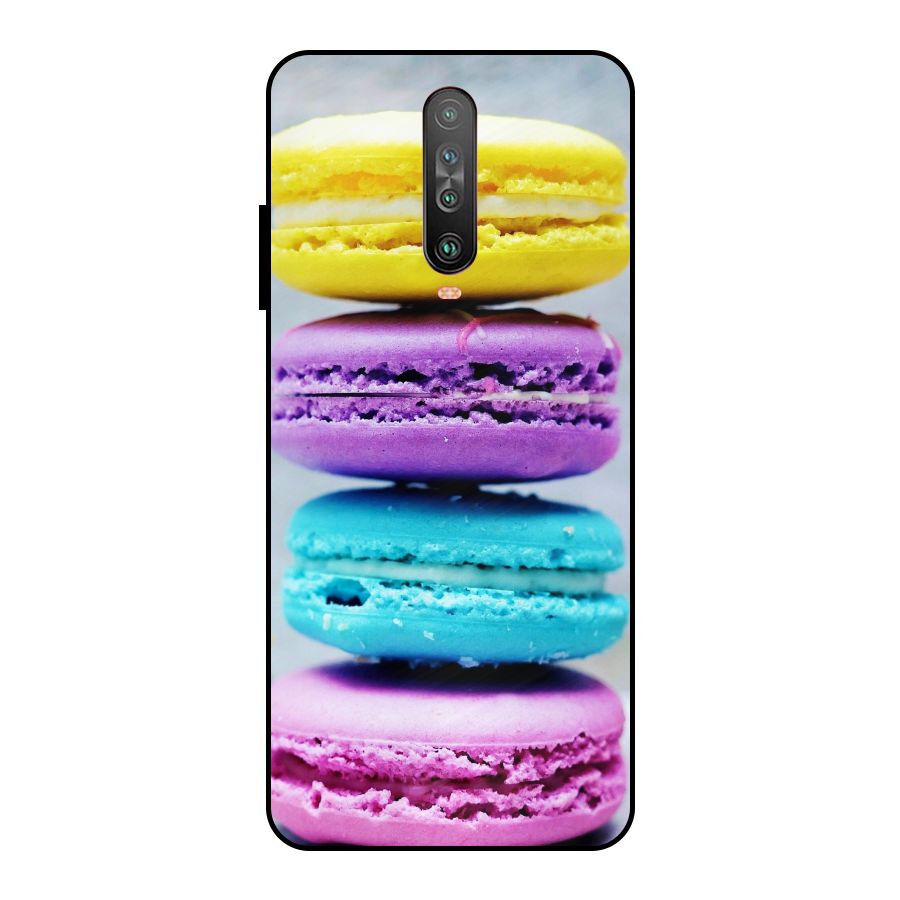 Colourful Whoopie Pies Metal Back Case for Poco X2