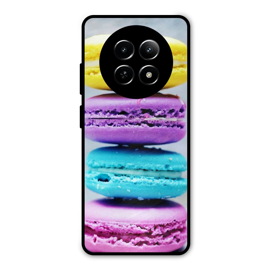 Colourful Whoopie Pies Metal Back Case for Realme 12x 5G