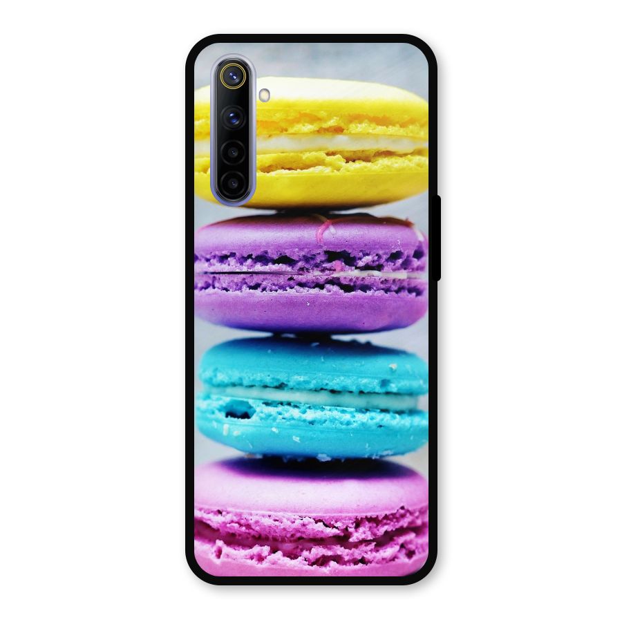 Colourful Whoopie Pies Metal Back Case for Realme 6i