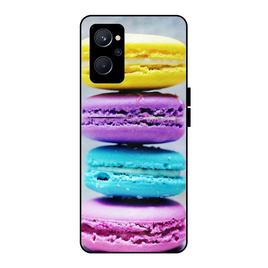 Colourful Whoopie Pies Metal Back Case for Realme 9i 5G