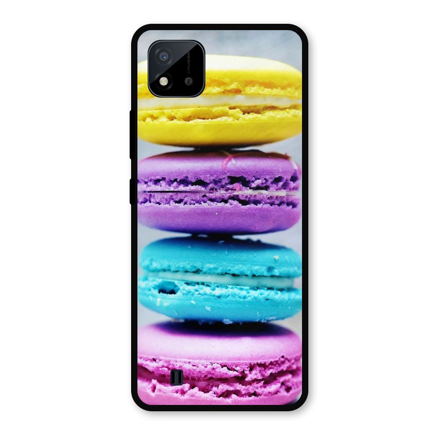 Colourful Whoopie Pies Metal Back Case for Realme C11 2021