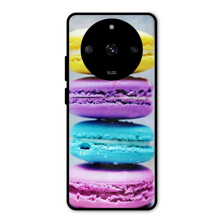 Colourful Whoopie Pies Metal Back Case for Realme Narzo 60 5G