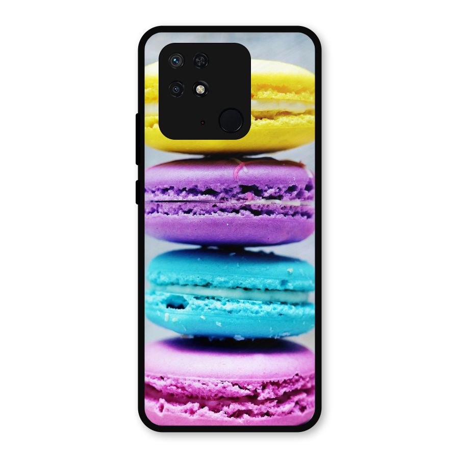 Colourful Whoopie Pies Metal Back Case for Redmi 10
