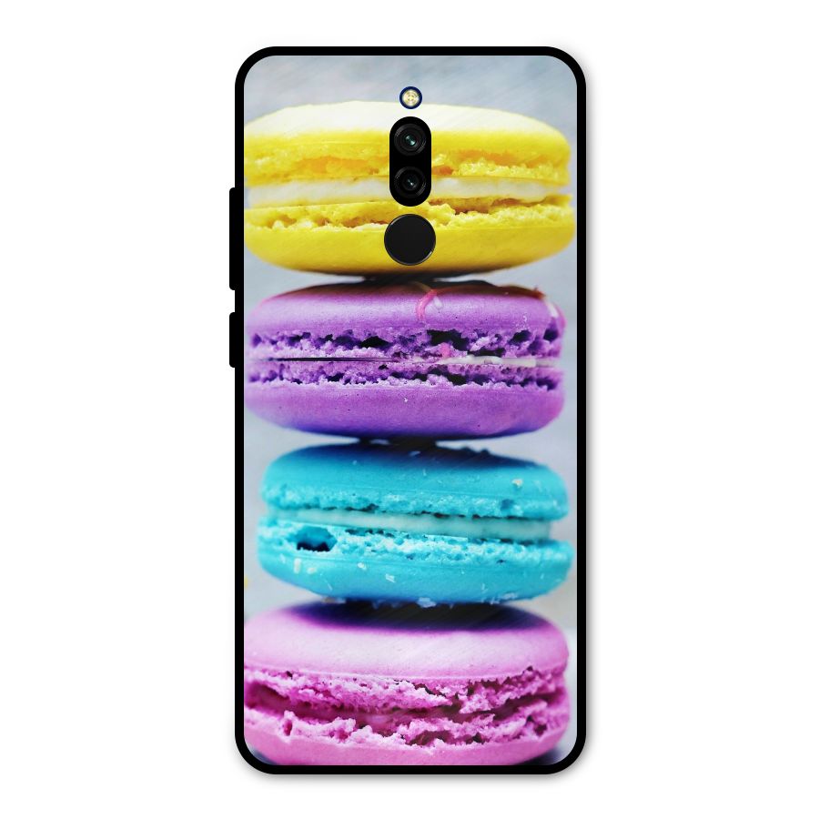 Colourful Whoopie Pies Metal Back Case for Redmi 8