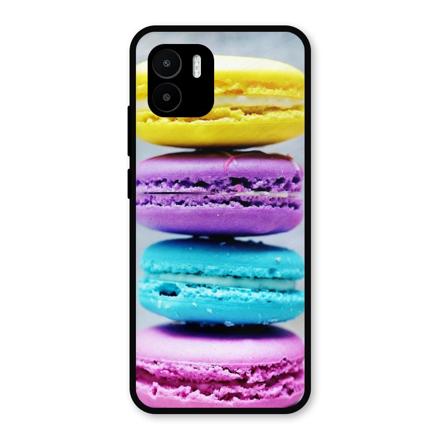 Colourful Whoopie Pies Metal Back Case for Redmi A2