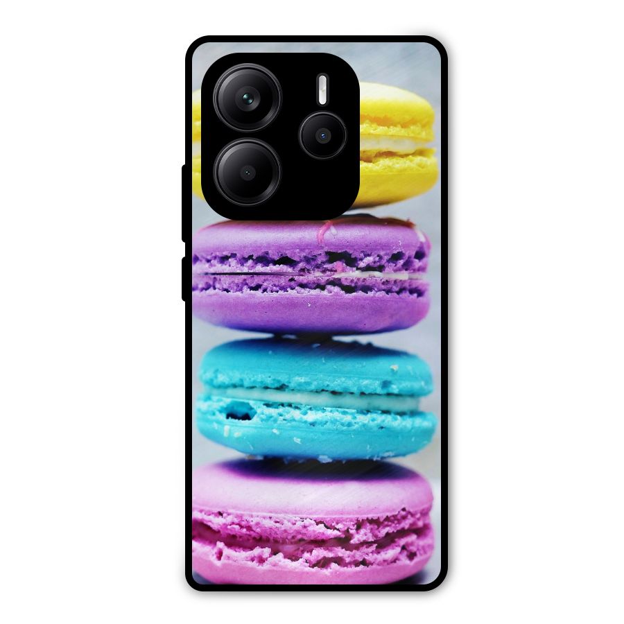 Colourful Whoopie Pies Metal Back Case for Redmi Note 14 5G