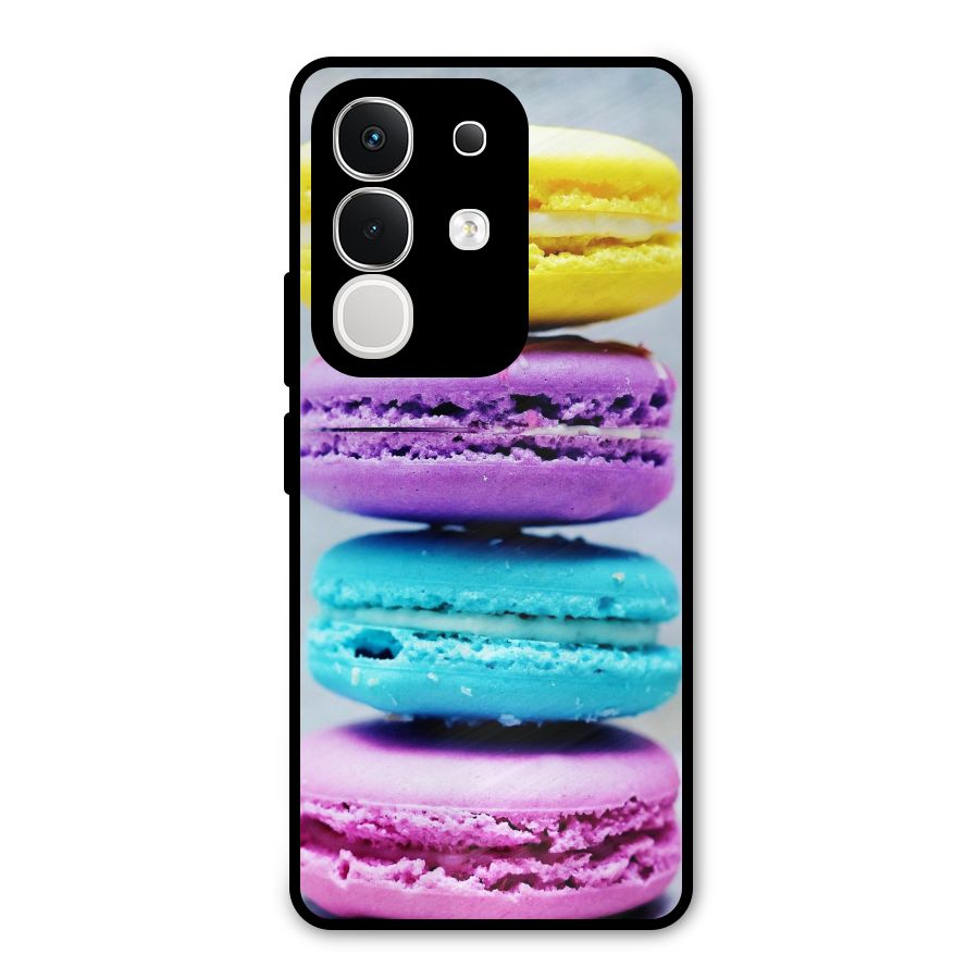 Colourful Whoopie Pies Metal Back Case for Vivo T4x