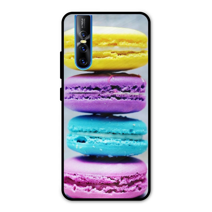 Colourful Whoopie Pies Metal Back Case for Vivo V15 Pro