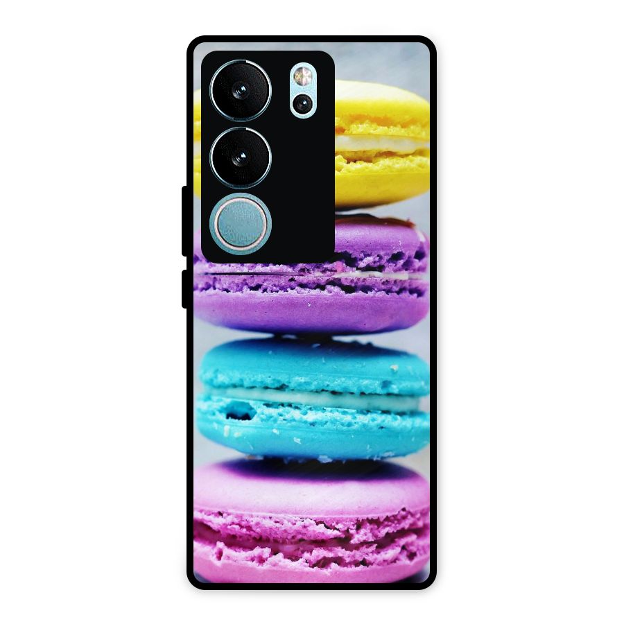 Colourful Whoopie Pies Metal Back Case for Vivo V29