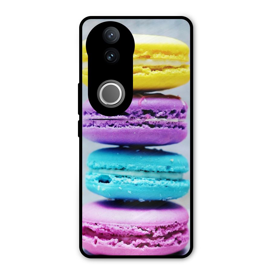 Colourful Whoopie Pies Metal Back Case for Vivo V50