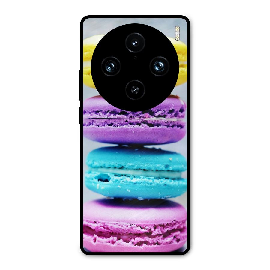 Colourful Whoopie Pies Metal Back Case for Vivo X100 Pro