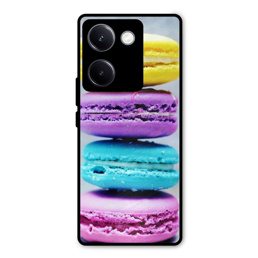 Colourful Whoopie Pies Metal Back Case for Vivo Y300 Plus