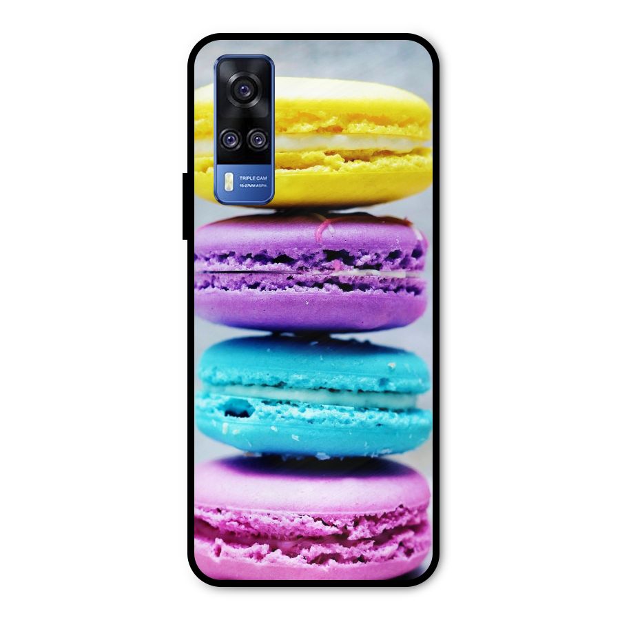 Colourful Whoopie Pies Metal Back Case for Vivo Y31