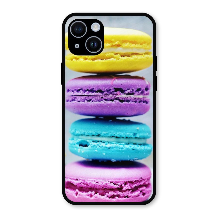 Colourful Whoopie Pies Metal Back Case for iPhone 14