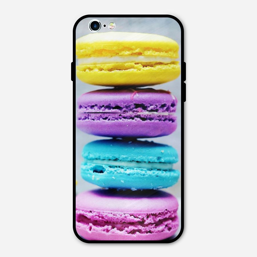 Colourful Whoopie Pies Metal Back Case for iPhone 6 6s