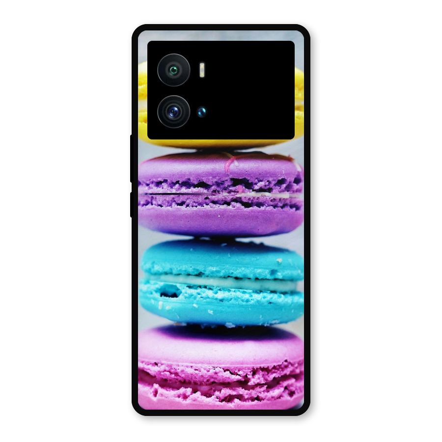 Colourful Whoopie Pies Metal Back Case for iQOO 9 Pro