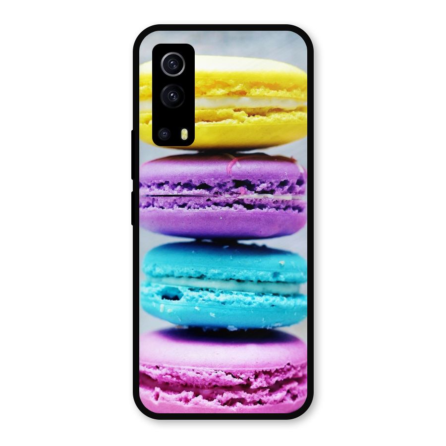 Colourful Whoopie Pies Metal Back Case for iQOO Z3