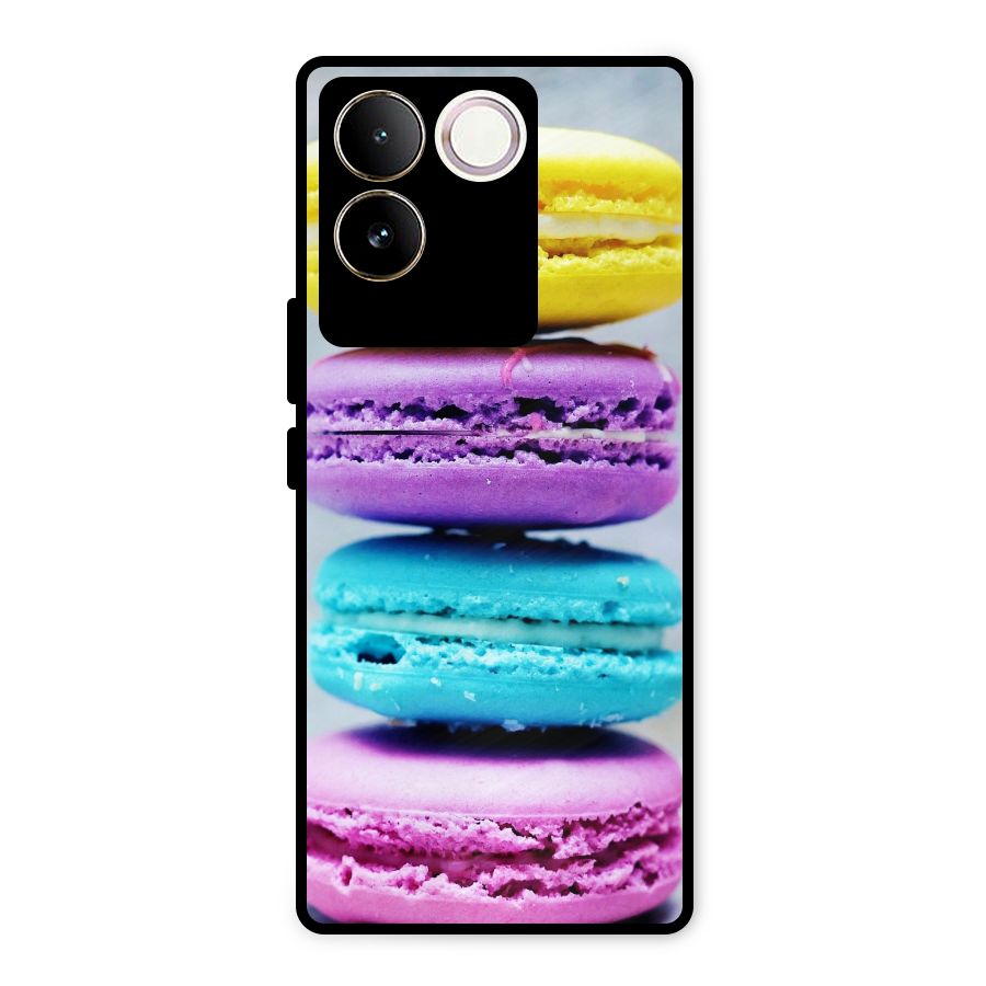 Colourful Whoopie Pies Metal Back Case for iQOO Z7 Pro