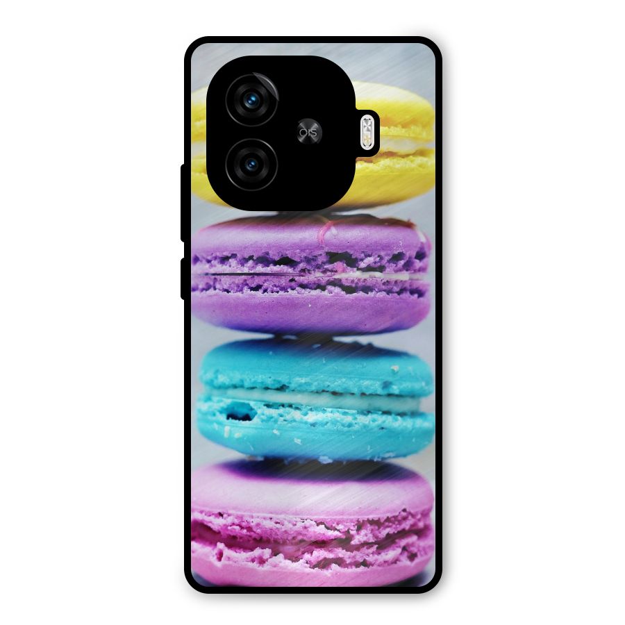 Colourful Whoopie Pies Metal Back Case for iQOO Z9 Turbo