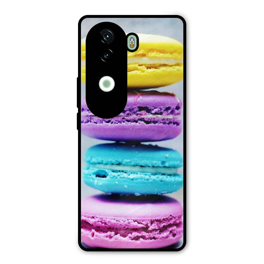 Colourful Whoopie Pies Metal Back Case for iQOO Z9s