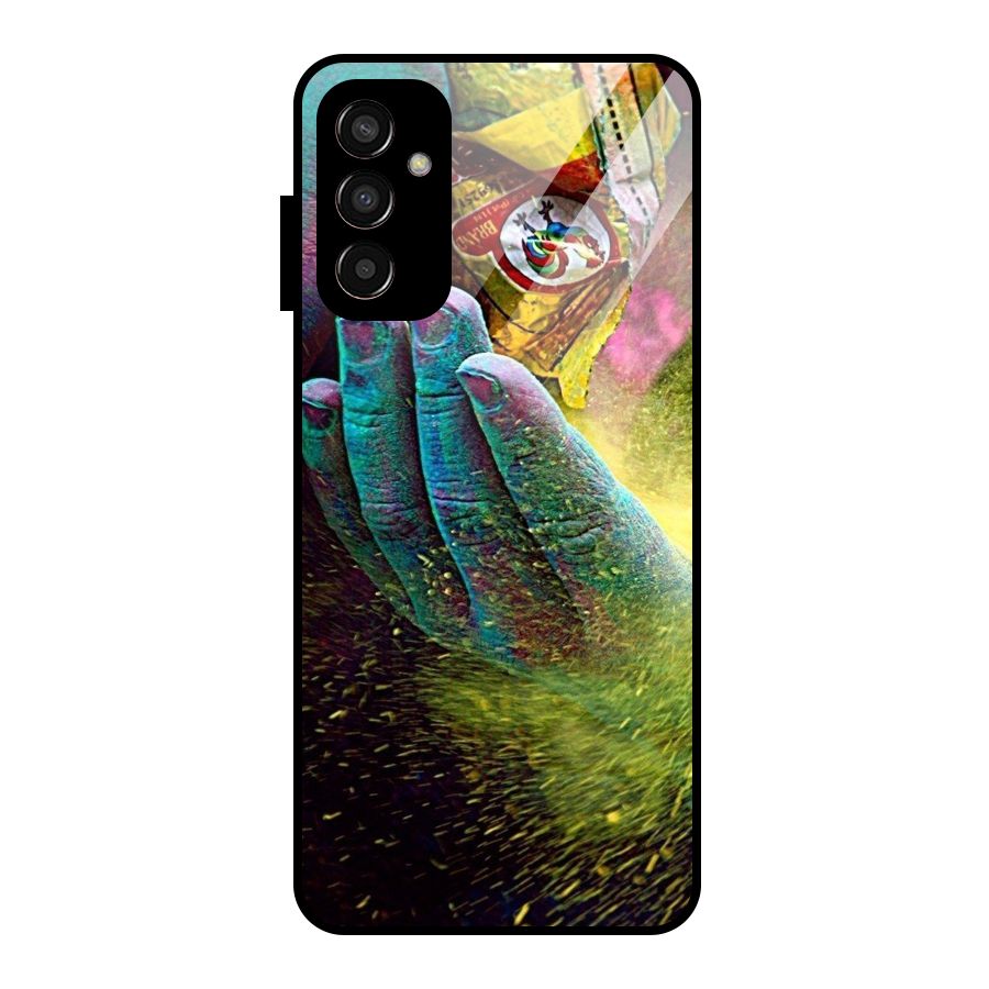 Colours Glass Back Case for Galaxy F13