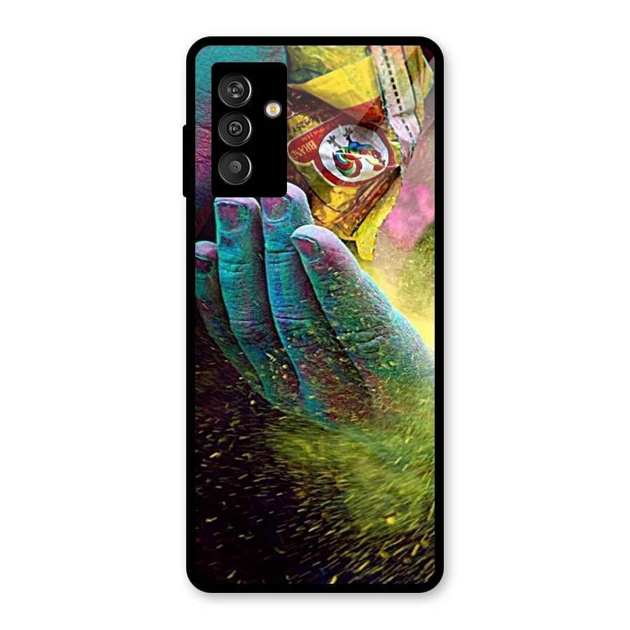 Colours Glass Back Case for Galaxy M13