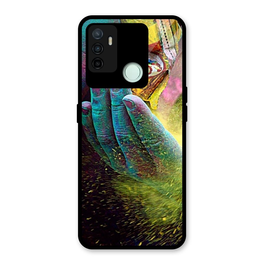 Colours Glass Back Case for Oppo A53