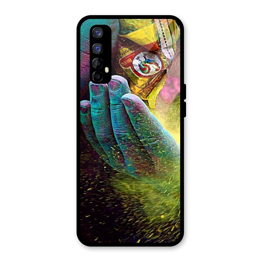 Colours Glass Back Case for Realme 7