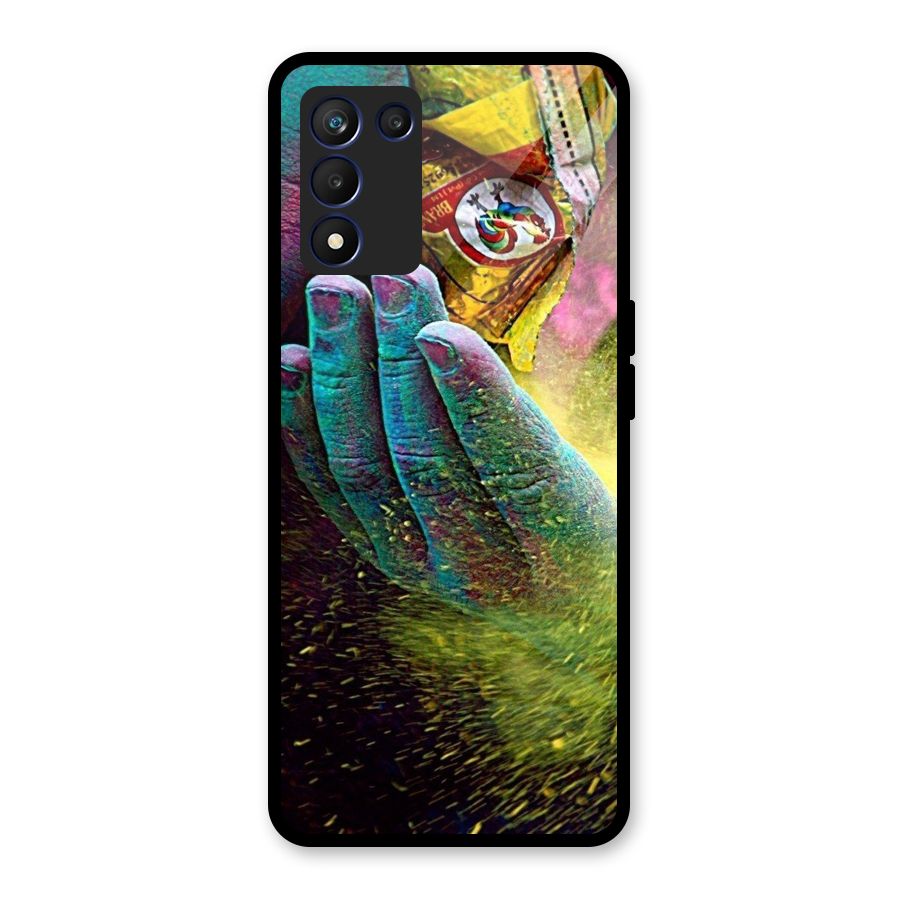 Colours Glass Back Case for Realme 9 5G Speed