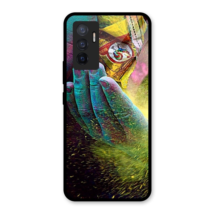 Colours Glass Back Case for Vivo V23e