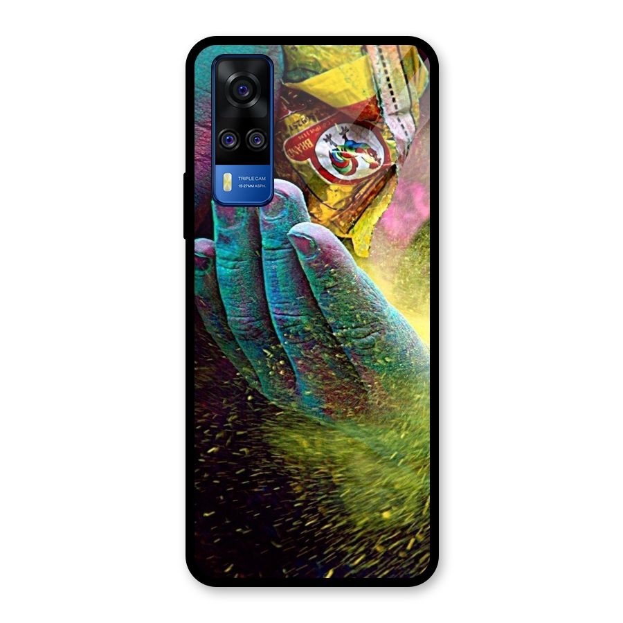 Colours Glass Back Case for Vivo Y31