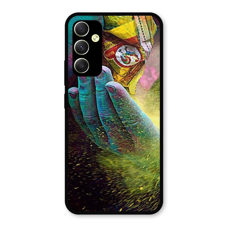 Colours Metal Back Case for Galaxy A34