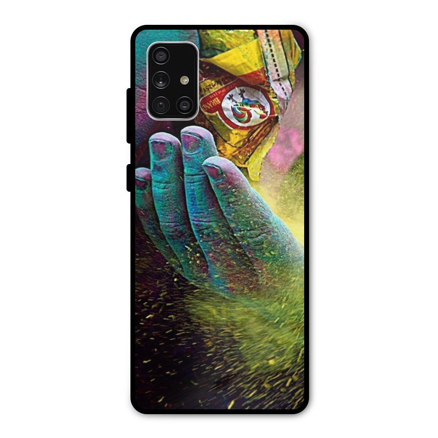 Colours Metal Back Case for Galaxy A71