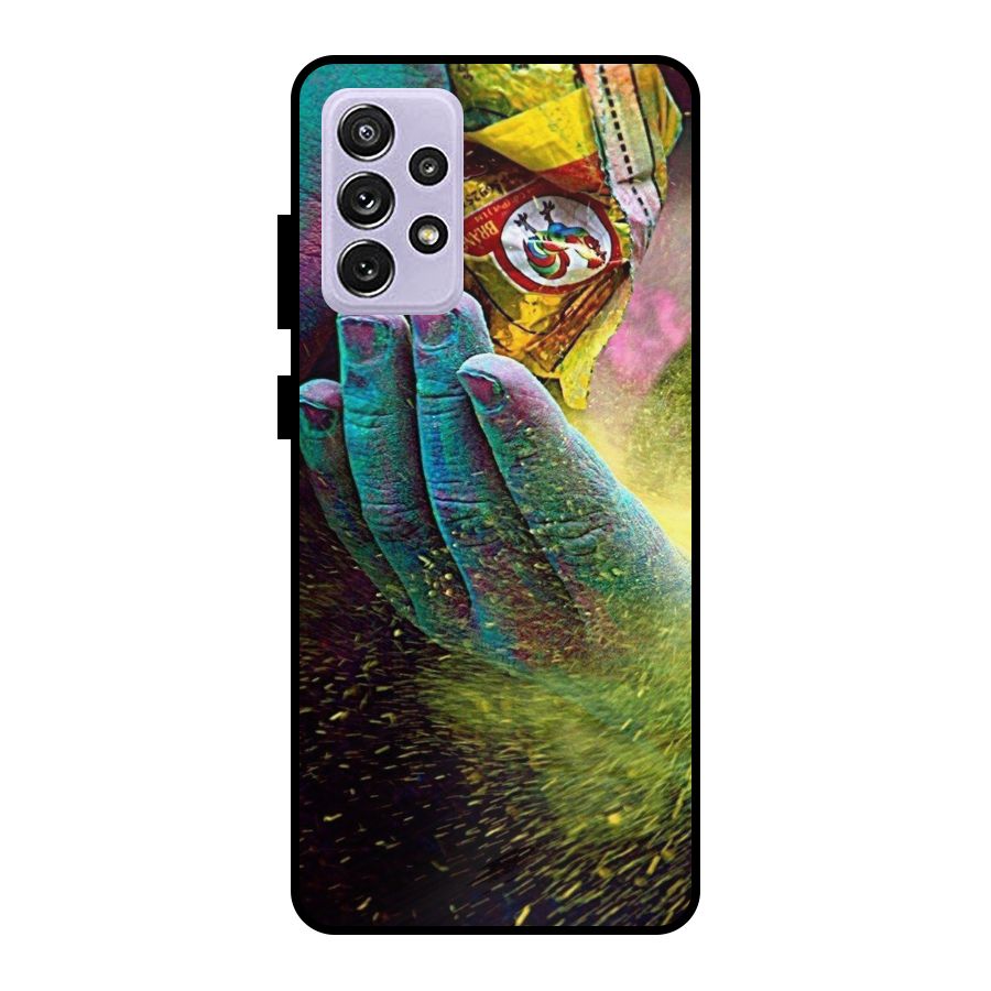 Colours Metal Back Case for Galaxy A72