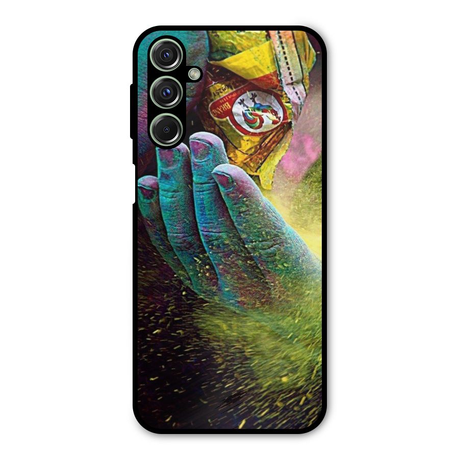 Colours Metal Back Case for Galaxy F34