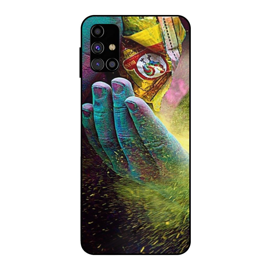 Colours Metal Back Case for Galaxy M31s