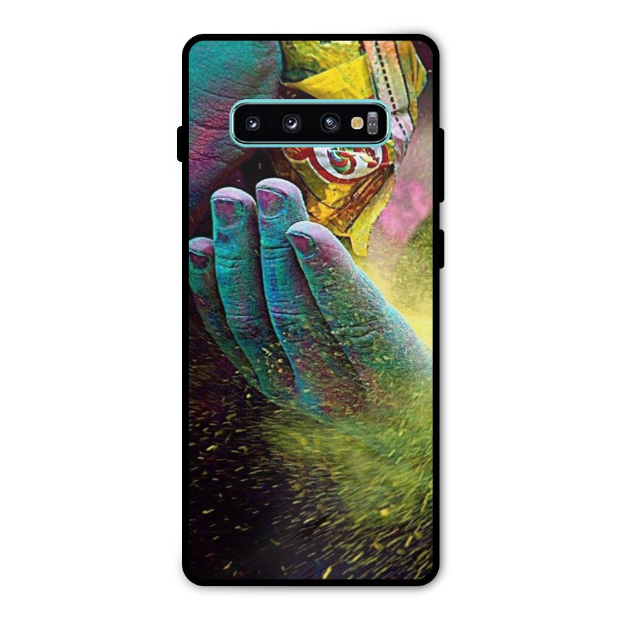 Colours Metal Back Case for Galaxy S10 Plus