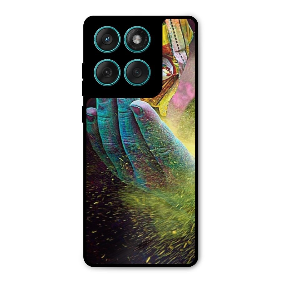 Colours Metal Back Case for Motorola Edge 60 Fusion