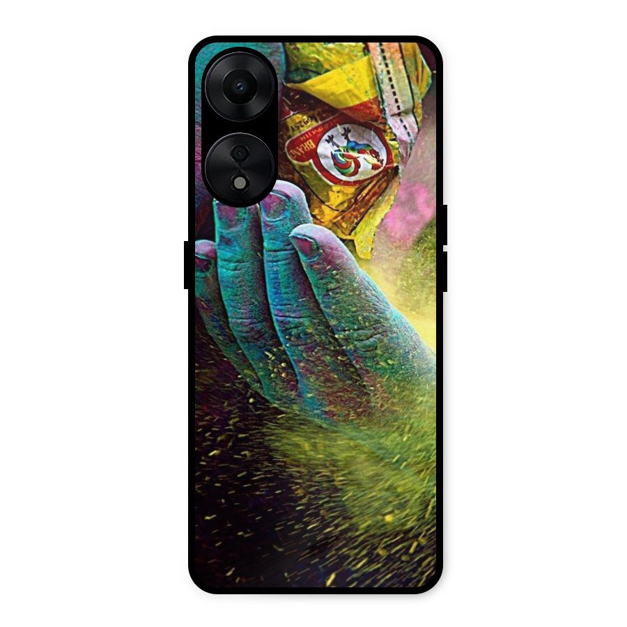 Colours Metal Back Case for Oppo A78 5G