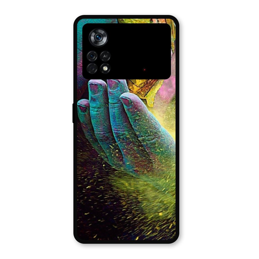 Colours Metal Back Case for Poco X4 Pro 5G