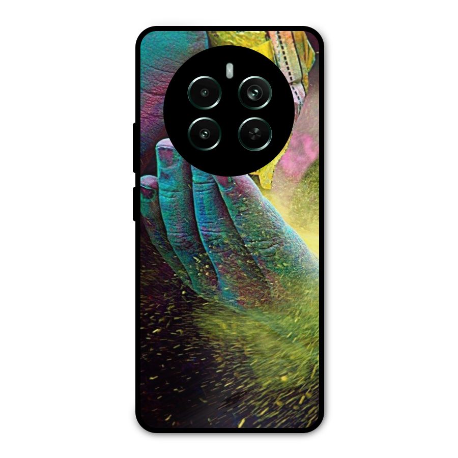 Colours Metal Back Case for Realme 12 Pro Plus