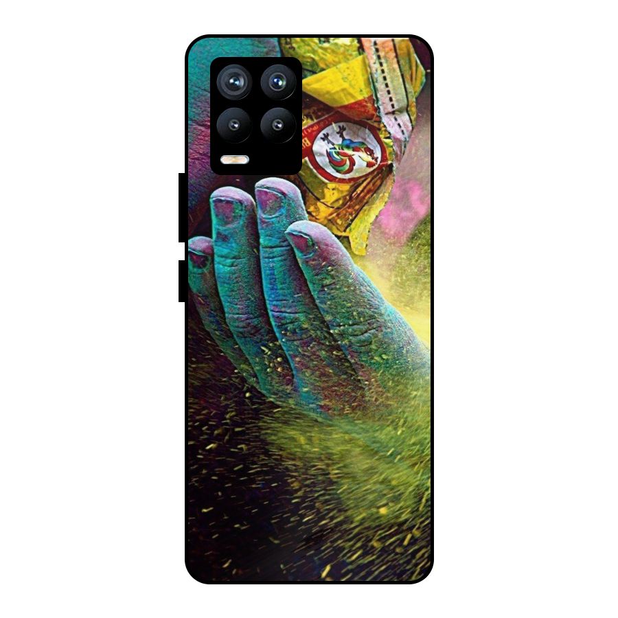 Colours Metal Back Case for Realme 8 Pro
