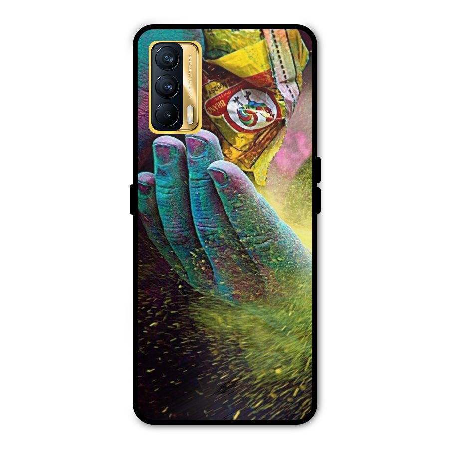 Colours Metal Back Case for Realme X7